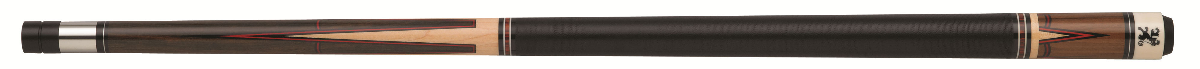 A close-up of a smooth, black cylindrical object.